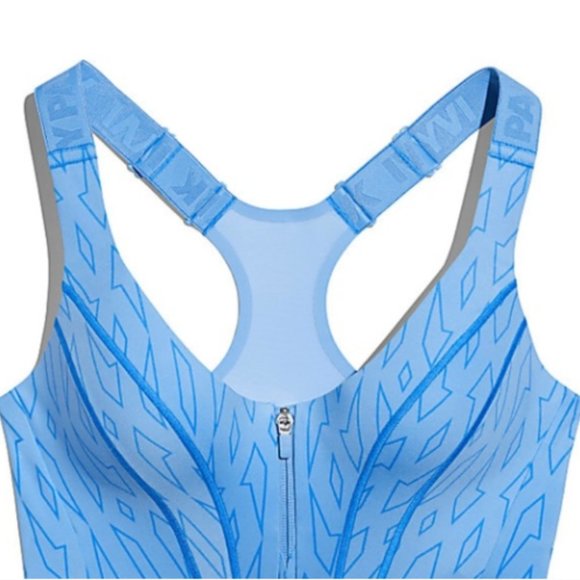 IVY PARK Other - Ivy Park Icy Park Monogram Zip Bra (Plus Size) NWT